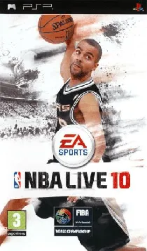 NBA Live 10 (ES) box cover front